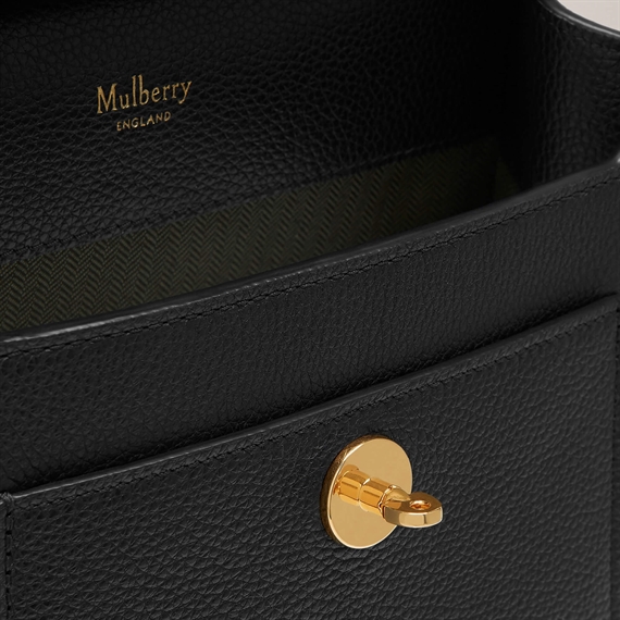 Mulberry Antony Black Classic Grain